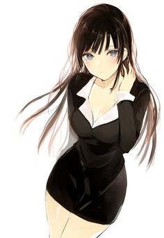 She's formal and proper. She hates being teased. She makes sure everything is in order. She takes care of all the information that is gained.