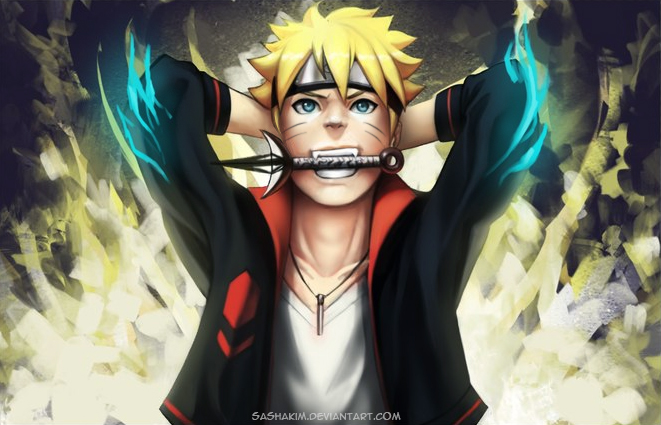 Son of Naruto and Hinata Uzumaki and varies in age.