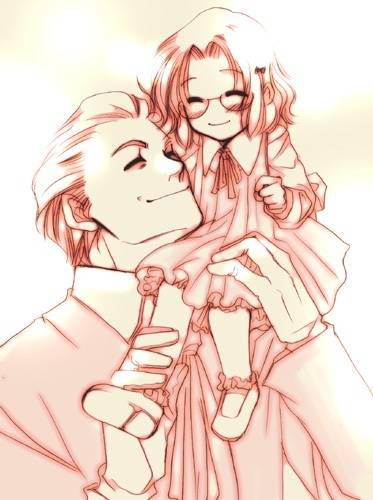 Integra and her father