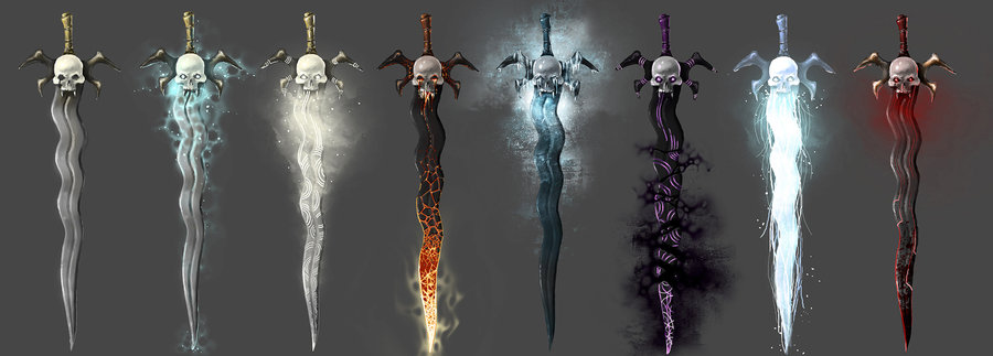 Lupus' Weapon. An ancient sword with supernatural abilities. Upon an enemies defeat, this sword has the ability to devour their souls. It can also be imbued with elemental properties, taking on different abilities with each element.