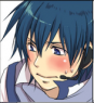 Kaimu's shy expression