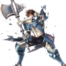 Frederick's outfit is equipped with heavy armor which makes him very tough to defeat.