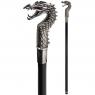Silver Dragon head cane