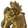 Manticore & Cockatrice: A palm-sized epic cast in solid gold.