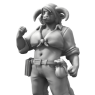 Made with Heroforge! She's a bit chubbier than this, though.