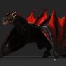 In Game of Thrones, a dragon's body plan is similar to a bat with two legs and two wings. My character is based off this.