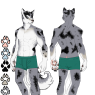 Base found: https://annasko.deviantart.com/art/Free-anthro-canine-base-710788540 Coloring by: Pixelbunny