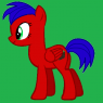 what he looks like disguised as a pony, a form that he chose and made so others aren't put off of what is kind really is
