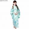 One of Rilles many blue kimono