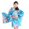 One of Rilles many blue kimono
