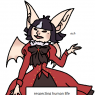 The perfect depiction of tiny bat wife