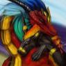 my old design and my good friend tiamat's old design hugging