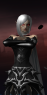 A depiction of Cassandra using the character creation engine of the MMORPG City of Heroes.