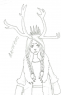 Polar bear coat swag and the icicle crown.