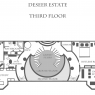 Floor plan of Roan's floor of the manor