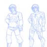 Casual outfit and sneak suit