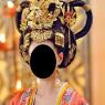 Example ornate headdress/hairstyle