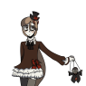 I absolutely love her! Not only do I like her design, I also love the premise of her character, and I'm glad to share her with you all.