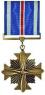 Awarded to Daryn's father who distinguished himself by heroism or extraordinary achievement in aerial combat