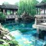 The hidden shrine in which Harumi and Maiko live