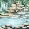 The onsen within the shrine
