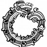 Tattoo of it on left shoulder and also found on front of shield.