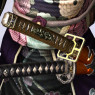 View of the hilts and crossguards