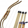 Hunting bow and arrows