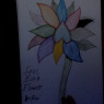 This was my first real attempt at making a customized flower. I named it a Soul Flower.