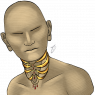 Collar worn by Jazza's thralls