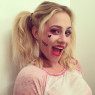 Meg as Harley Quinn Halloween '21
