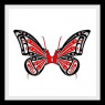 centered with shoulderblades, spans entire back. Represents Grace in transition and the importance of allyship. Butterfly also represents hope for the lonely.