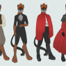 Various sets of attire