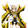 Created when the Symphogears were repaired with the Philosopher's Stone, Amalgam grants two states, a hyper defensive form and a hyper offensive form.