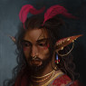 A commissioned portrait by a very lovely artist <3