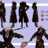 Character turnaround, done on FFXIV.