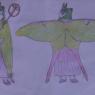 Maomao as a moth girl, with wings based on the Chinese moon moth. This is also inspired by that scene from the actual show, where Maomao and her friends used said moths for their Moon Fairy plan.