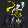 Two lab-rats having a blast! Here we have Zeno giving Garnaal's Zero a piggyback ride!