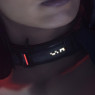 The collar used in large cooperation to track and monitor a slave's state, can be used to cause pain or pleasure by hijacking part of the slave's brain.