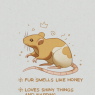 Farai's mouse pet, Chose her cause their markings are similar