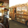 The Hippiewagon/Her house