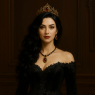 Portrait of Lilith Draven, reigning queen of Ruvaria.