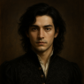 Portrait of Prince Corvin Draven. Even though he's the oldest, the crown never called to him. He spent his days training until he was able to become Captain of the Royal Guard.