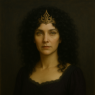 This is Aesira in her true form. Her family founded the Ruvaria Kingdom. She's not truly immortal, but how she's still alive remains a secret.