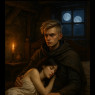 Resting after Morgan's magical curse nearly killed her