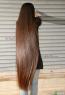 Her hair looks exactly like this except hers, is of course, white.