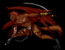 Zaheed's more Human yet sort of Anthro form. Done by Chaffen
