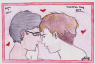 Finnian and his husband Harry on Valentines Day! Done by Strangedisease! Thanks SD! <3