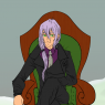 This picture was taken right after he had assumed the throne.