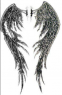 A reference to the tattered wings scarified onto Vik's back. The remenants of his wings.